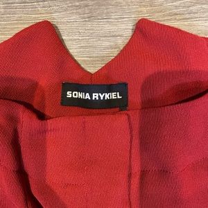 Sonia Rykiel red trousers